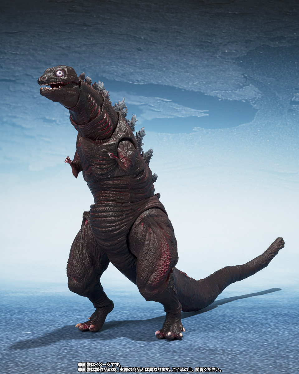 S.H.MonsterArts ゴジラ (2016) 第2形態&第3形態&巨大不明生物セット