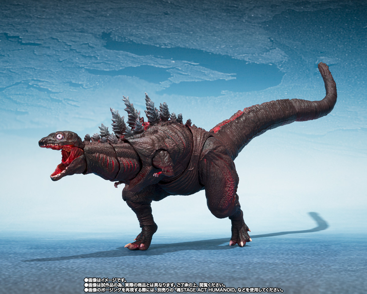 S.H.MonsterArts ゴジラ (2016) 第2形態&第3形態&巨大不明生物セット