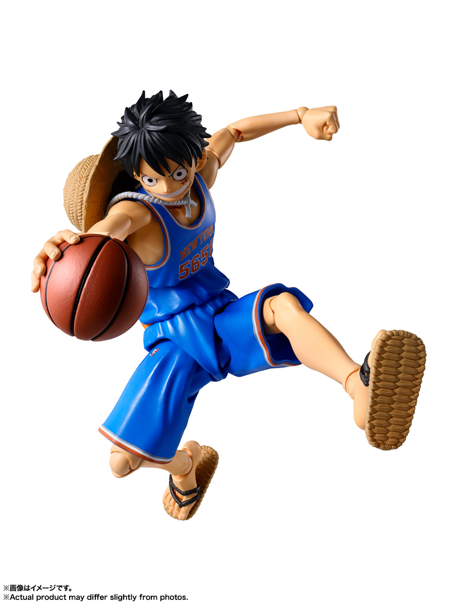 S.H.Figuarts&nbsp;ONE PIECE×NBA モンキー・D・ルフィ -NEW YORK KNICKS ver.-