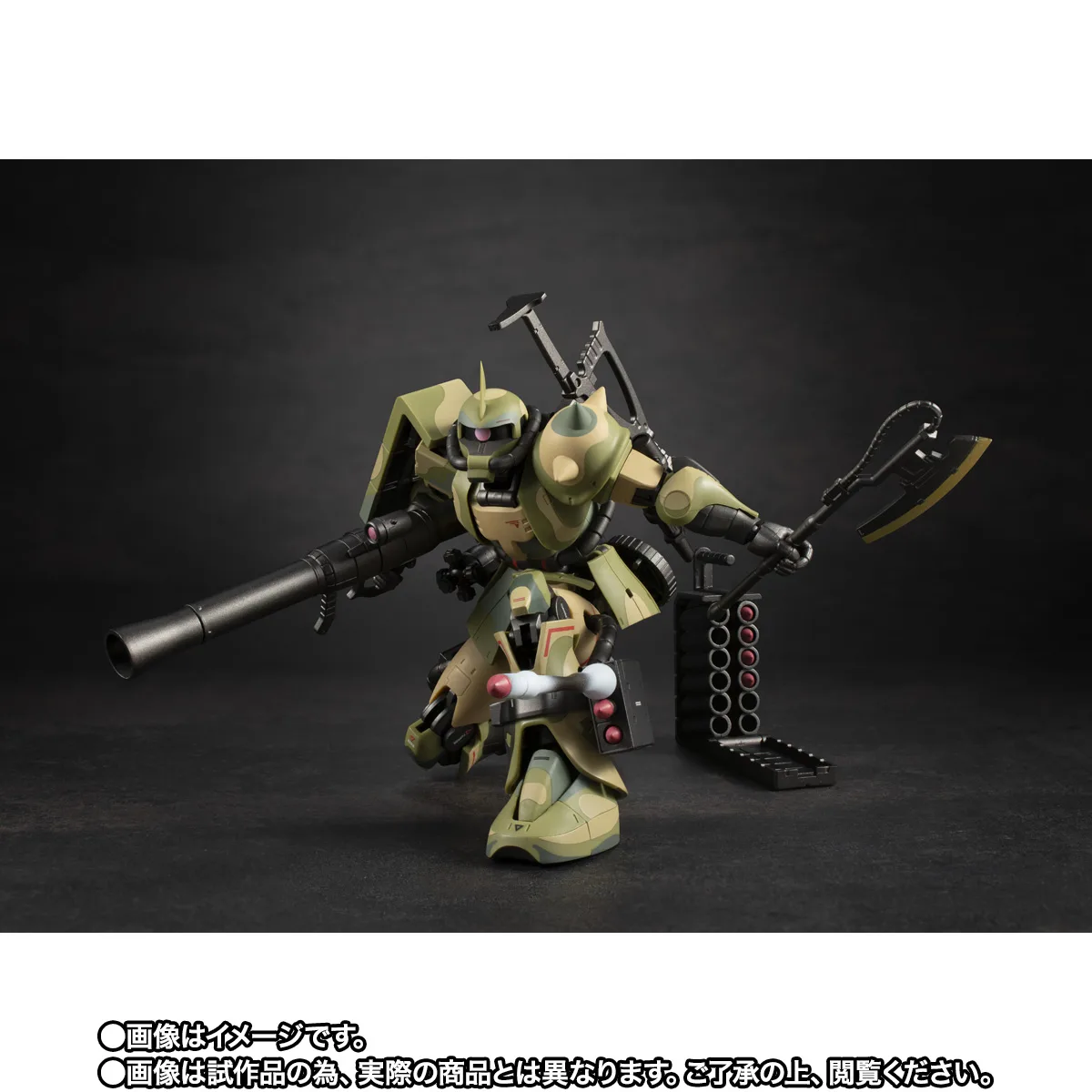 ROBOT魂 <SIDE MS> MS-06J 湿地帯戦用ザク ver. A.N.I.M.E. ~MS MUSEUM~