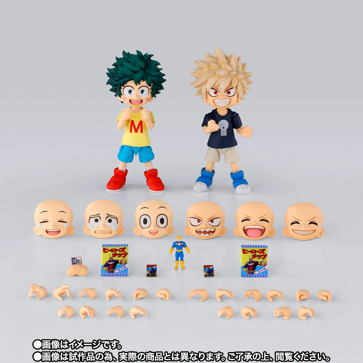 S.H.Figuarts 緑谷出久&爆豪勝己-幼少期セット-