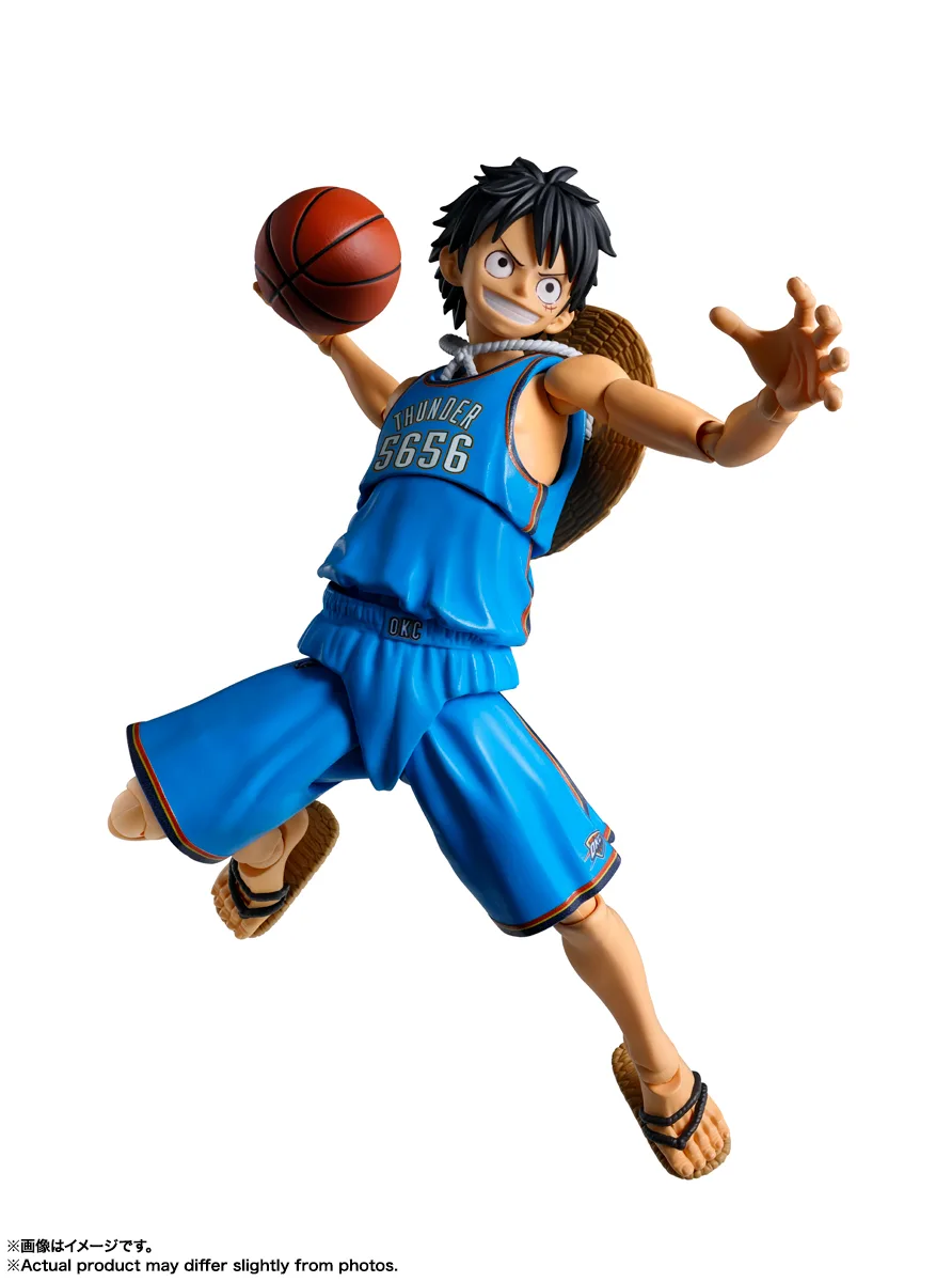 S.H.Figuarts&nbsp;ONE PIECE×NBA モンキー・D・ルフィ -OKLAHOMA CITY THUNDER ver.-