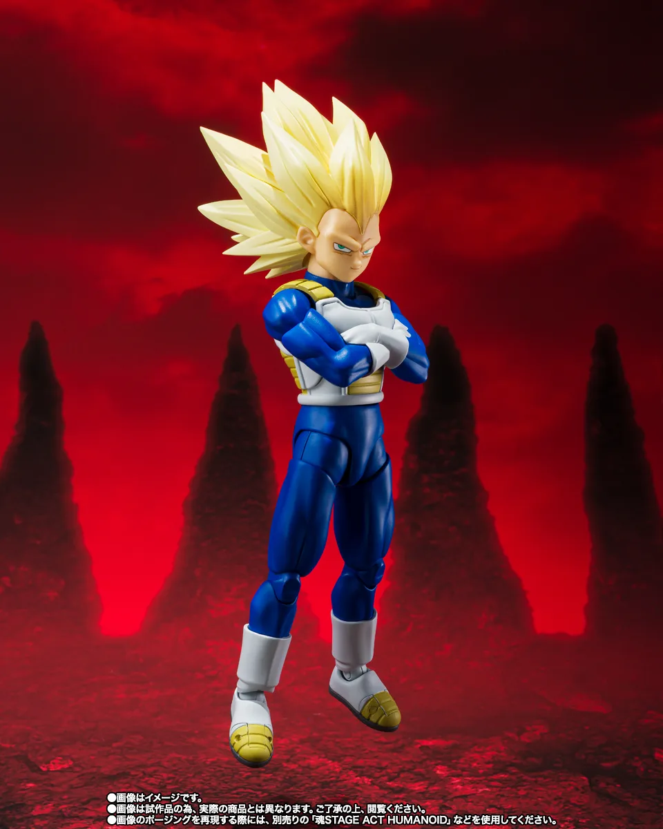 S.H.Figuarts スーパーサイヤ人3ベジータ-DAIMA-│株式会社BANDAI