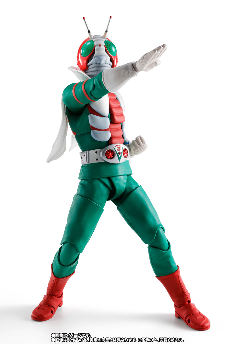 S.H.Figuarts（真骨彫製法） 仮面ライダーV3 栄光の昭和ライダー