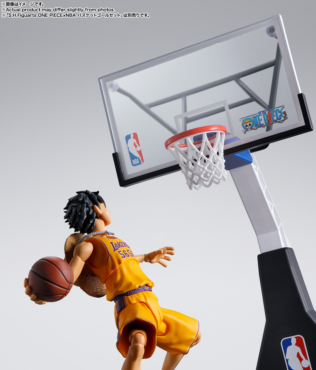 S.H.Figuarts&nbsp;ONE PIECE×NBA モンキー・D・ルフィ -LOS ANGELES LAKERS ver.-