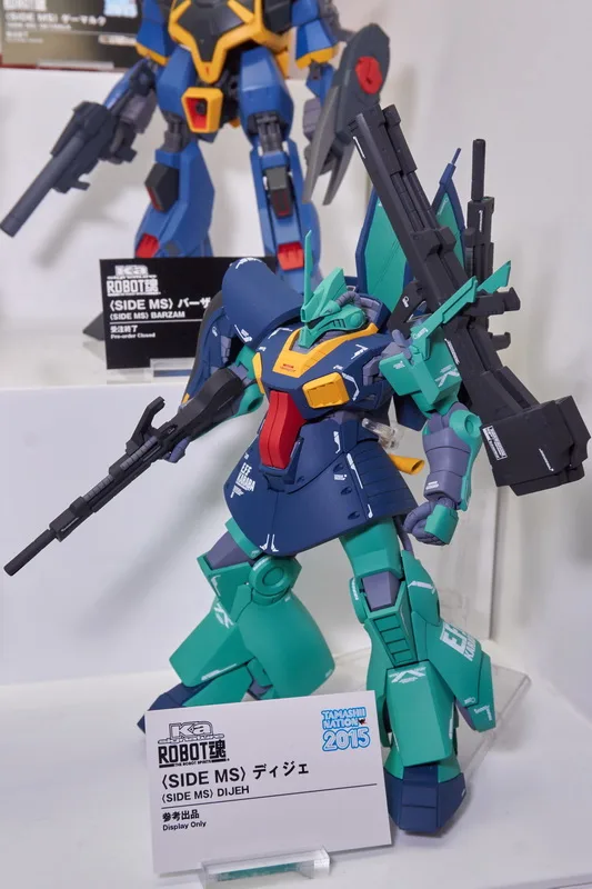 「ROBOT魂（Ka signature）」では、「バーザム改」「メタス改」「ディジェ」そして「フルアーマーガンダムMk-II」を参考出品。