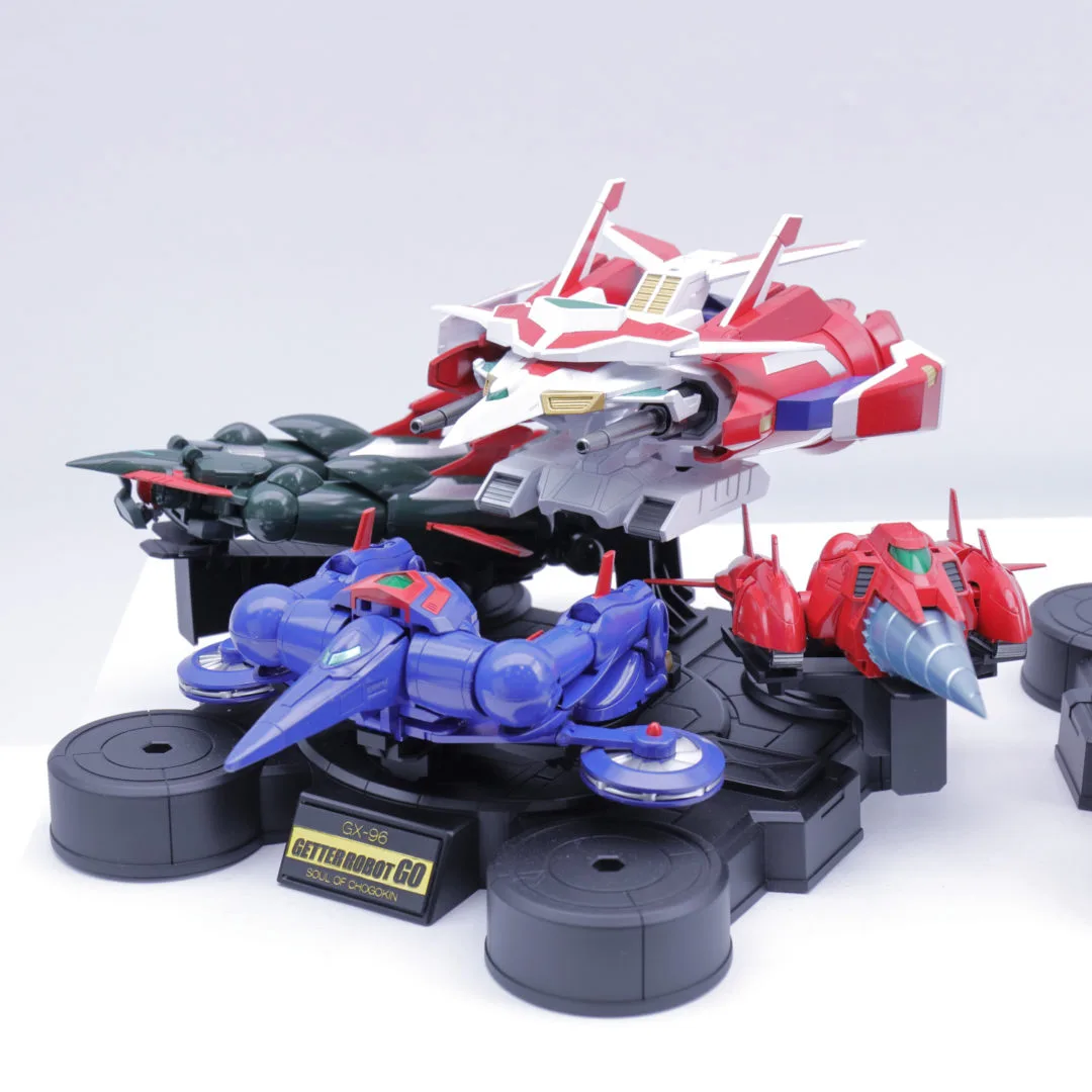 超合金魂 GX-96 ゲッターロボ號
超合金魂 Gアームライザー 参考出品
©ダイナミック企画・東映アニメーション