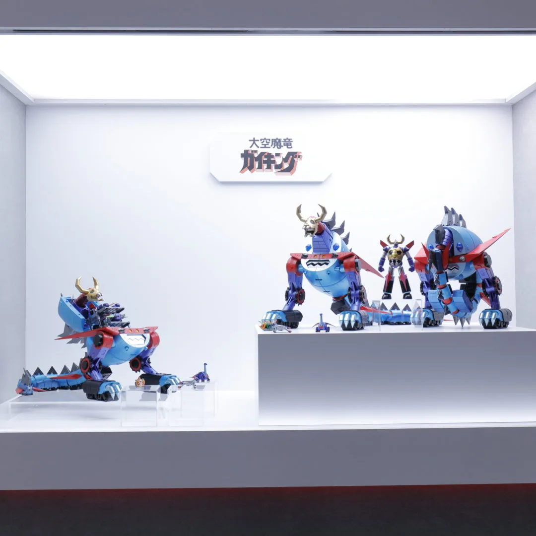 DX超合金魂 大空魔竜 参考出品※2020年11月イベント開催時の情報です。
「超合金魂 GX-100 ガイキング＆大空魔竜」として2021年12月発売予定
© 東映アニメーション
