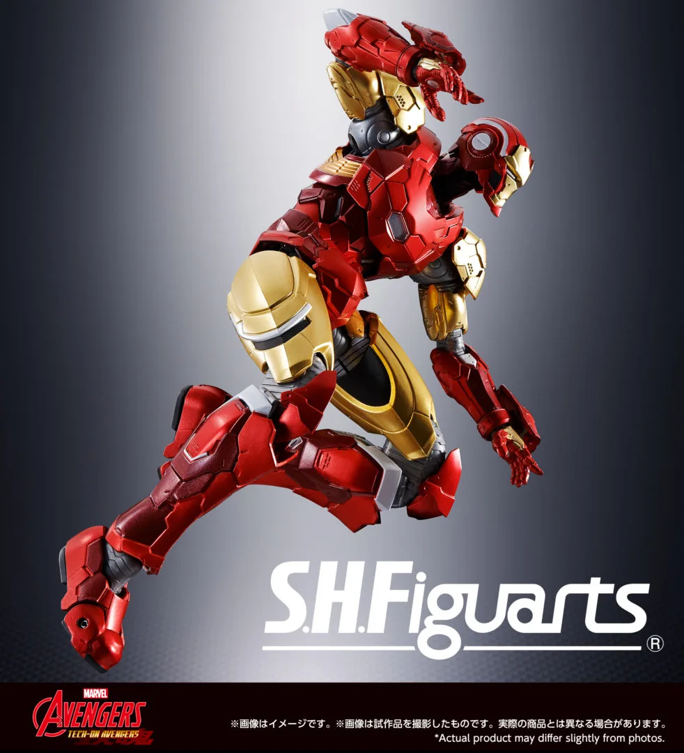 「S.H.Figuarts アイアンマン(テック・オン・アベンジャーズ)」 一般店頭販売 2021年12月発売予定
