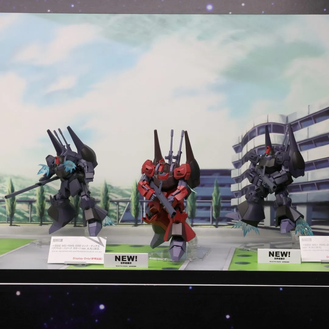 ROBOT魂 ＜SIDE MS＞ RMS-099 リック・ディアス（クワトロ・バジーナ カラー） ver. A.N.I.M.E.　参考出品
ROBOT魂 ＜SIDE MS＞ RMS-099 リック・ディアス ver. A.N.I.M.E.　参考出品