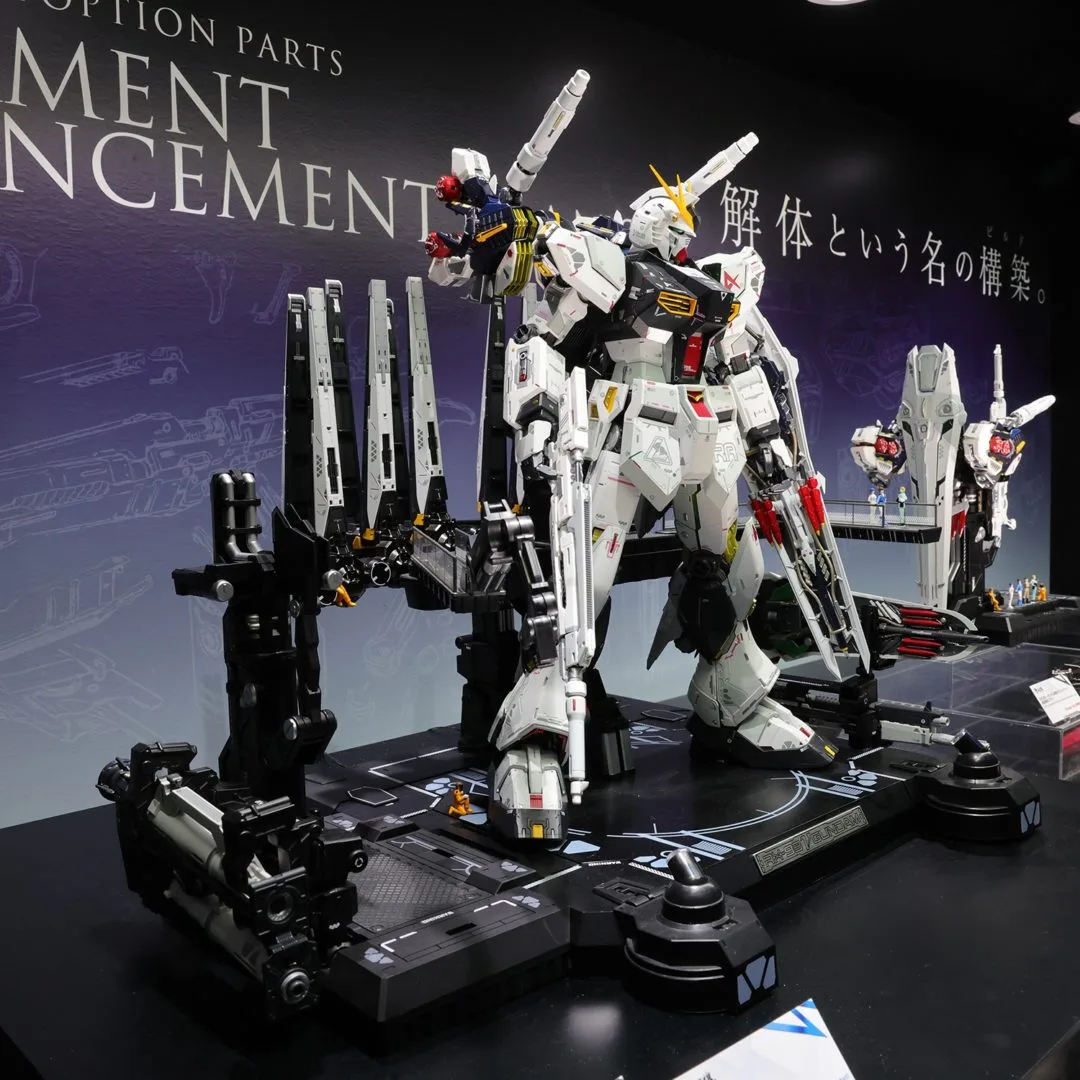 METAL STRUCTURE 解体匠機 RX-93 νガンダム専用オプションパーツ 武装強化プラン　参考出品
METAL STRUCTURE 解体匠機 RX-93 νガンダム
METAL STRUCTURE 解体匠機 RX-93 νガンダム専用オプションパーツ フィン・ファンネル