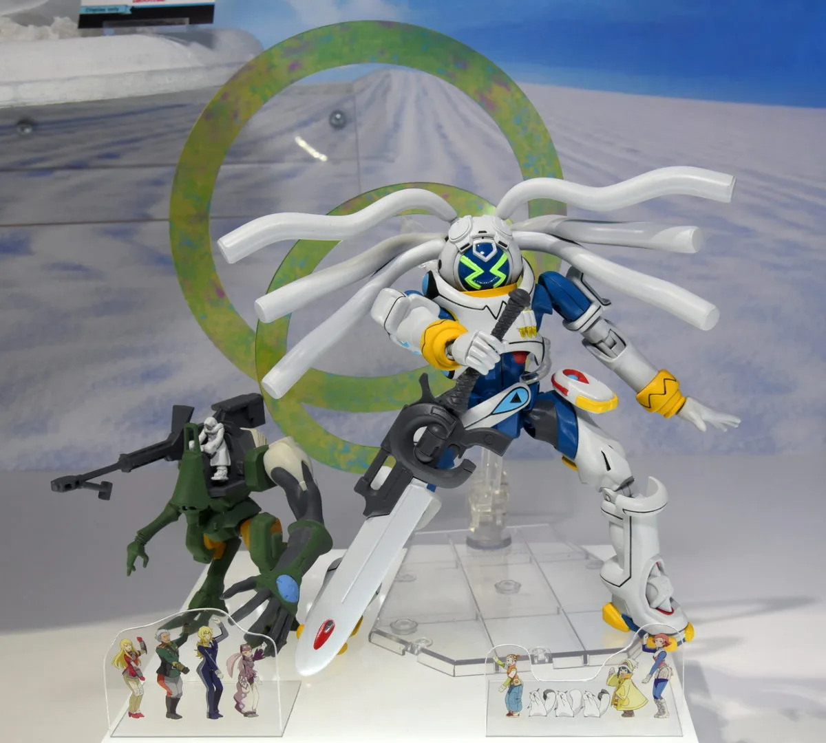 ROBOT魂 ＜SIDE OM＞ キングゲイナー＆ガチコ／2020年3月店頭発売予定
©SUNRISE・BV・WOWOW