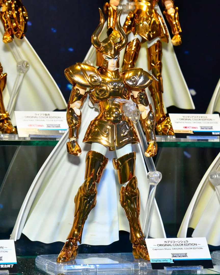 聖闘士聖衣神話EX カプリコーンシュラ ～ORIGINAL COLOR EDITION～／参考展示
©車田正美／集英社・東映アニメーション