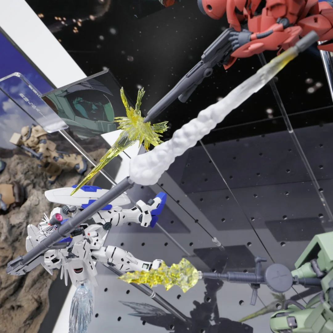ROBOT魂 ＜SIDE MS＞ RX-78GP03S ガンダム試作3号機 ステイメン ver. A.N.I.M.E.
ROBOT魂 ＜SIDE MS＞ エフェクトパーツセット2 ver. A.N.I.M.E.（使用例）
©創通・サンライズ