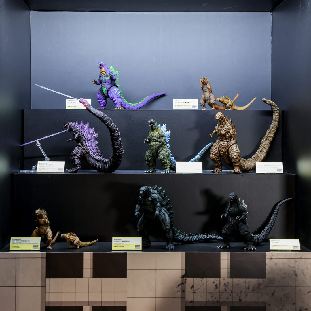 S.H.MonsterArts『ゴジラ』シリーズ 一挙展示