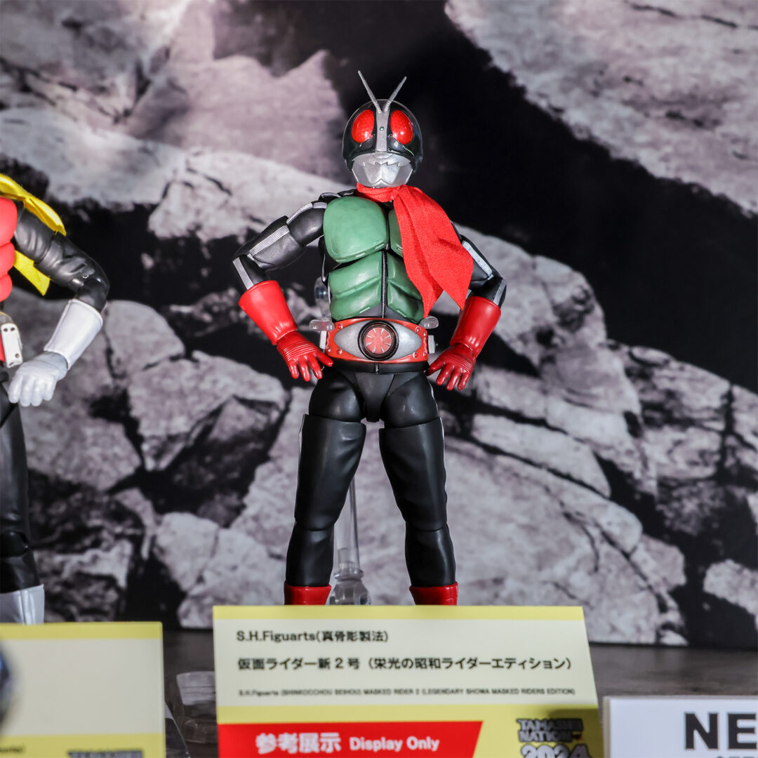 S.H.Figuarts（真骨彫製法） 仮面ライダー新1号（栄光の昭和ライダーエディション）　参考展示