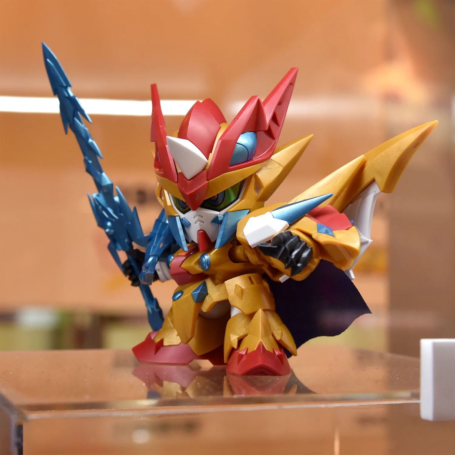 元祖SDガンダムワールド 聖竜騎士ゼロガンダム（参考展示）