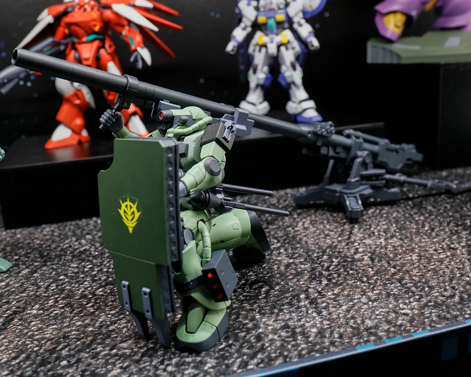 「ROBOT魂 ＜SIDE MS＞ MS-06F ザクII（砲手用） ver. A.N.I.M.E.」 参考出品