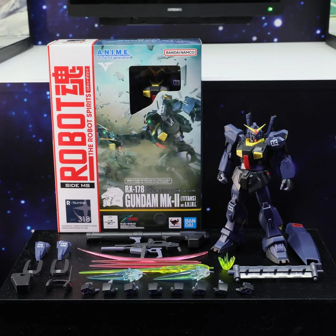ROBOT魂 ＜SIDE MS＞ RX-178 ガンダムMk-II（ティターンズ仕様） ver. A.N.I.M.E.　2024年4月店頭発売予定