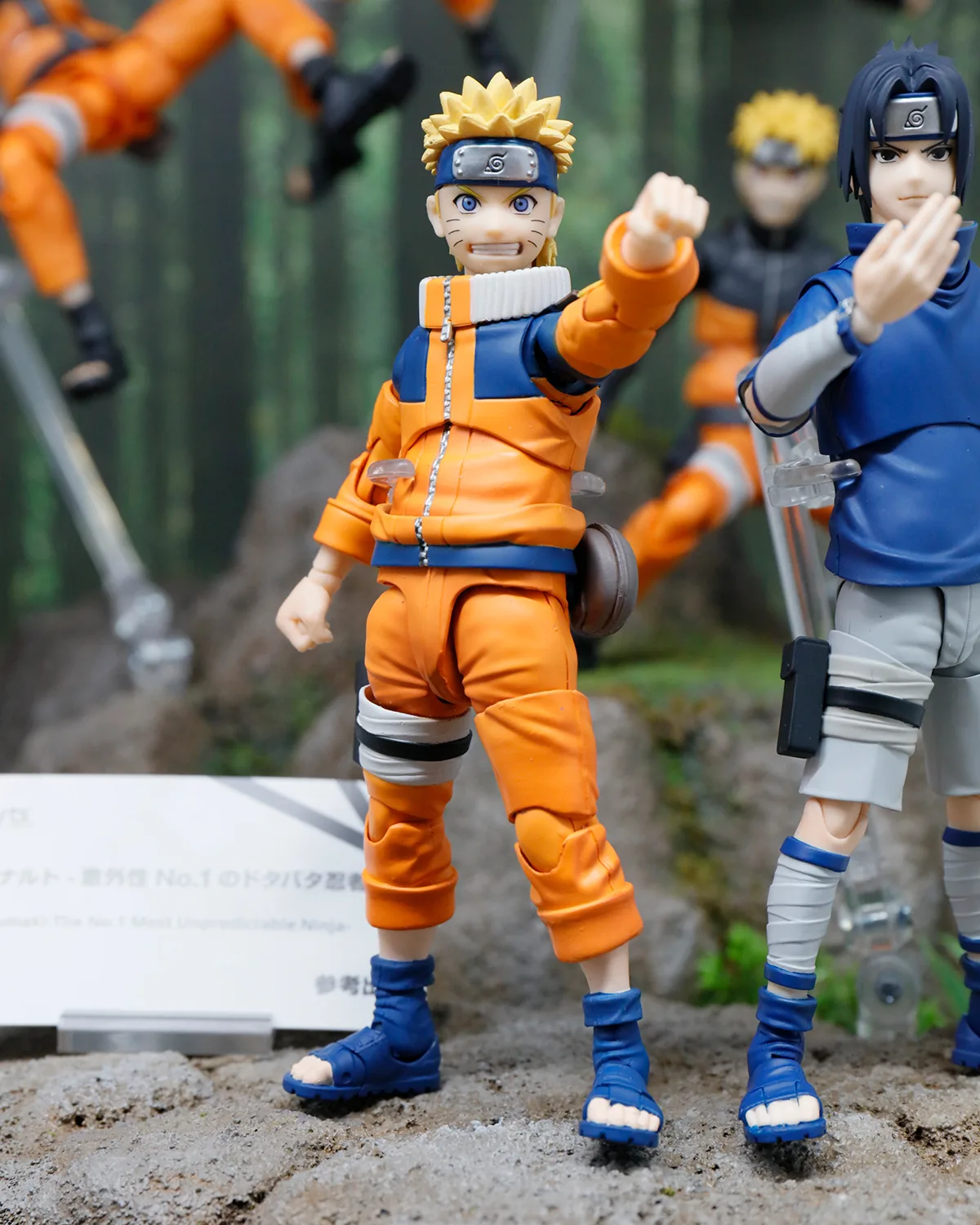 「S.H.Figuarts うずまきナルト-意外性No.1のドタバタ忍者-」 参考出品