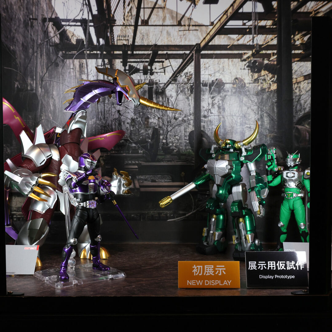 S.H.Figuarts（真骨彫製法） 仮面ライダー王蛇　商品化決定
S.H.Figuarts ジェノサイダー　参考出品
S.H.Figuarts（真骨彫製法） 仮面ライダーゾルダ　参考出品
S.H.Figuarts マグナギガ　参考出品