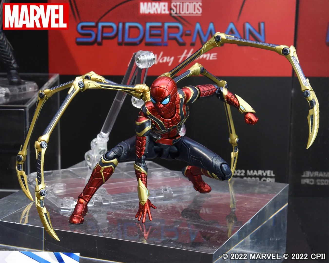 「S.H.Figuarts アイアン・スパイダー（スパイダーマン：ノー・ウェイ・ホーム)」 2022年8月発売予定