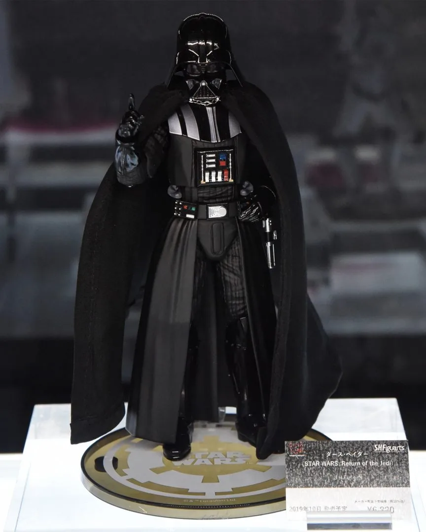 S.H.Figuarts ダース･ベイダー（STAR WARS: Return of the Jedi） 2019年10月発売予定
© &™ Lucasfilm Ltd.