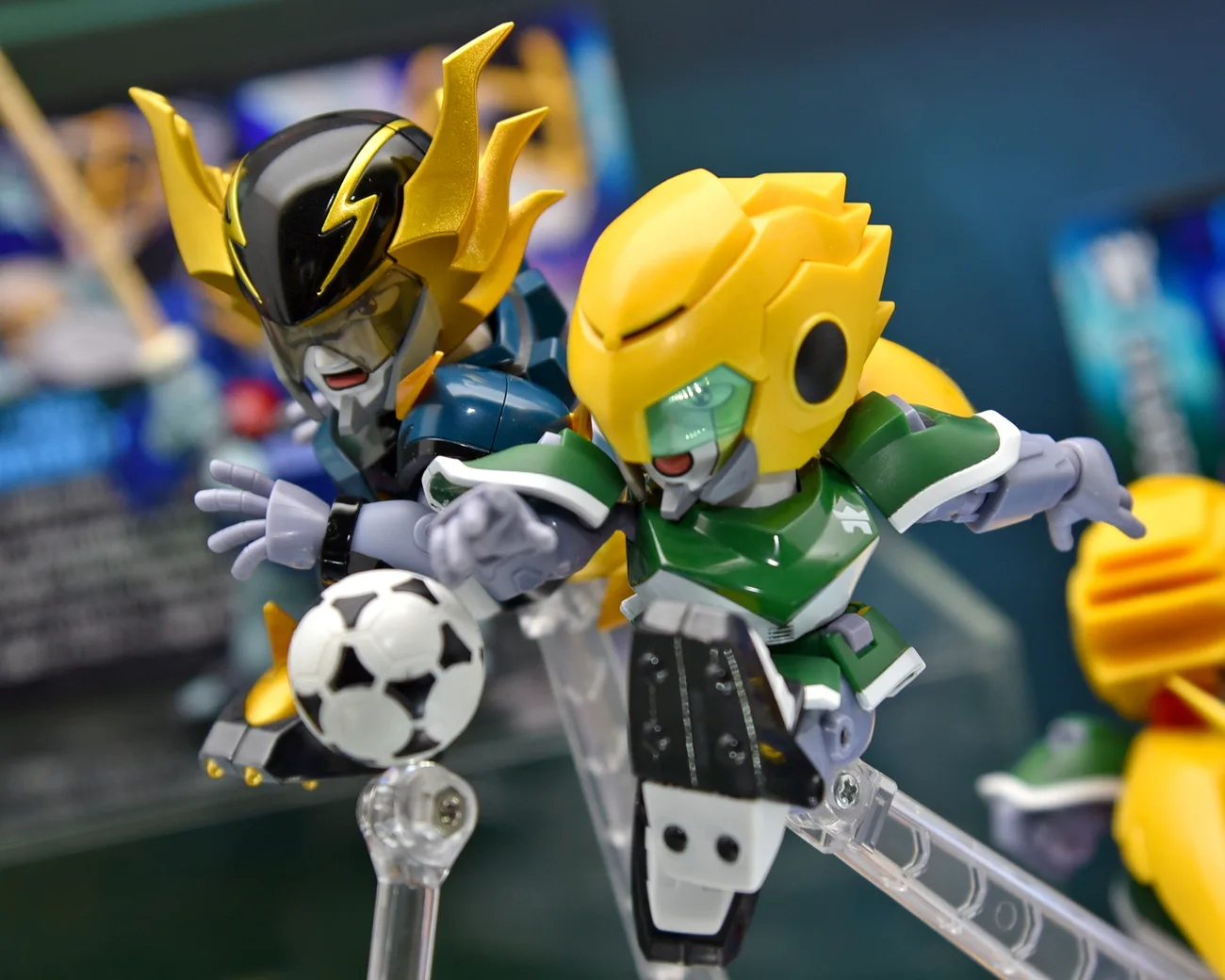 超合金 アイアンリーガー マッハウィンディ＆ゴールドフット／2020年2月店頭発売予定
©サンライズ