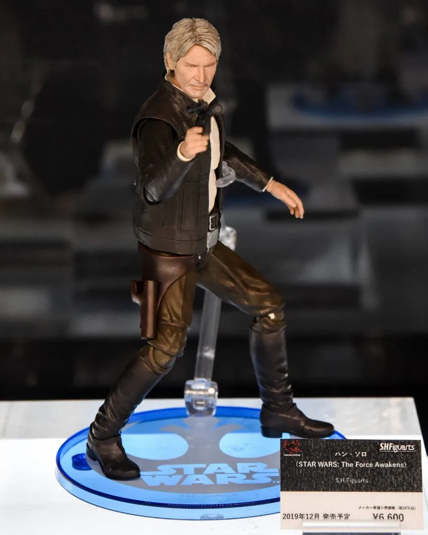 S.H.Figuarts ハン・ソロ（STAR WARS: The Force Awakens）2019年12月発売予定
© &™ Lucasfilm Ltd.