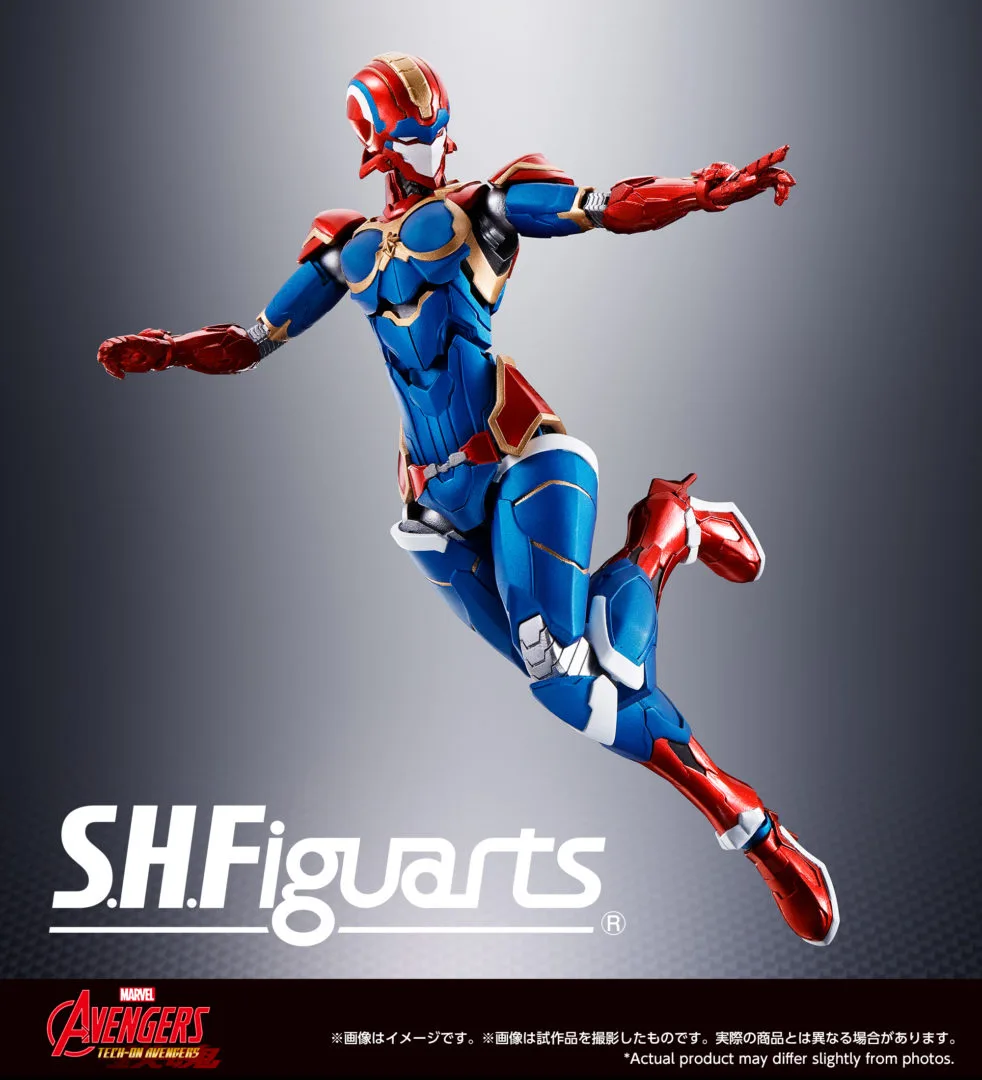 「S.H.Figuarts キャプテン・マーベル(テック・オン・アベンジャーズ)」 参考出品