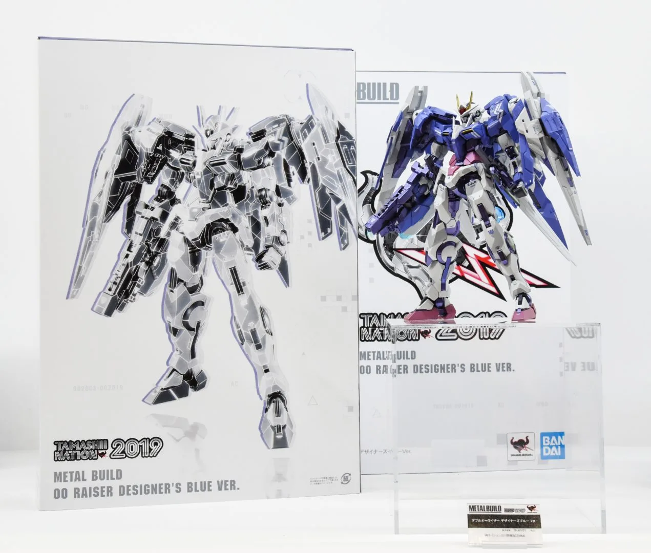 METAL BUILD ダブルオーライザー デザイナーズブルー Ver.
魂ネイション2019開催記念商品
©創通・サンライズ