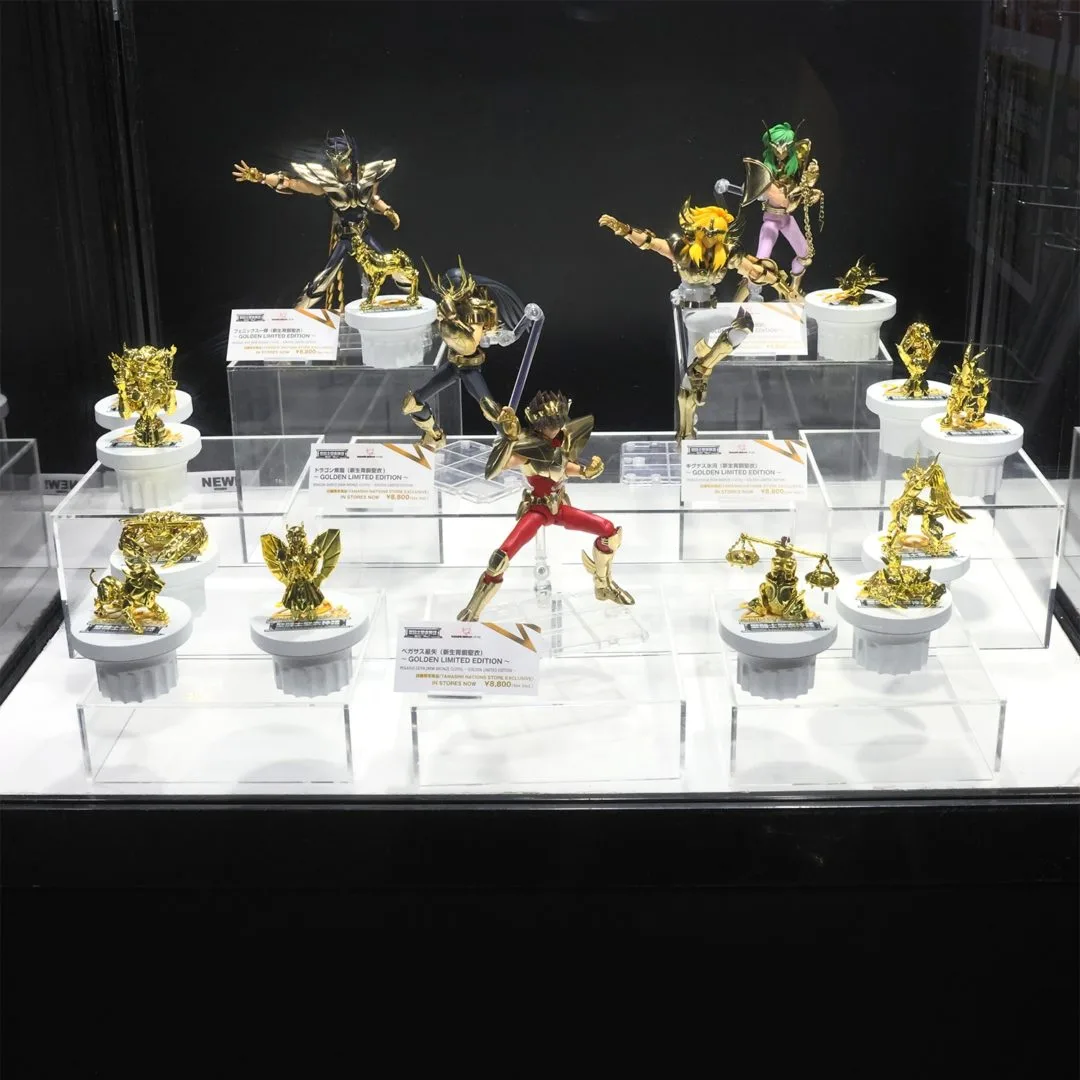 聖闘士聖衣神話APPENDIX 黄金聖衣オブジェ 20th Anniversary Ver. 魂ストア限定
聖闘士聖衣神話EX 「ペガサス星矢」「ドラゴン紫龍」「キグナス氷河」「アンドロメダ瞬」「フェニックス一輝」(新生青銅聖衣) ~GOLDEN LIMITED EDITION~ 魂ストア限定
