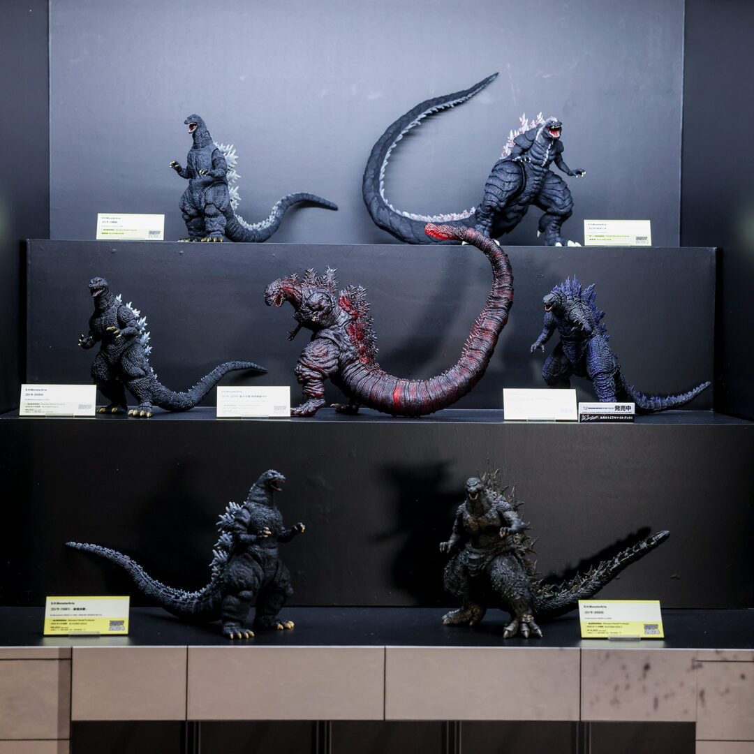 S.H.MonsterArts『ゴジラ』シリーズ 一挙展示