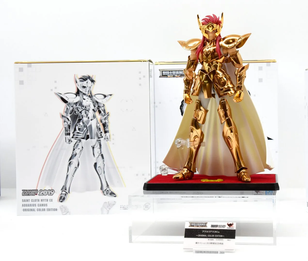 聖闘士聖衣神話EX アクエリアスカミュ ～ORIGINAL COLOR EDITION～
魂ネイション2019開催記念商品
©車田正美／集英社・東映アニメーション
