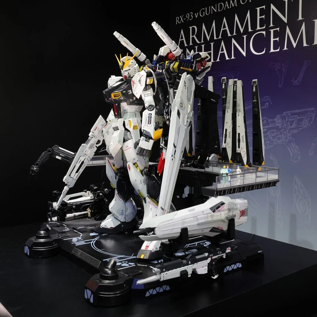 METAL STRUCTURE 解体匠機 RX-93 νガンダム専用オプションパーツ 武装強化プラン　参考出品
METAL STRUCTURE 解体匠機 RX-93 νガンダム
METAL STRUCTURE 解体匠機 RX-93 νガンダム専用オプションパーツ フィン・ファンネル