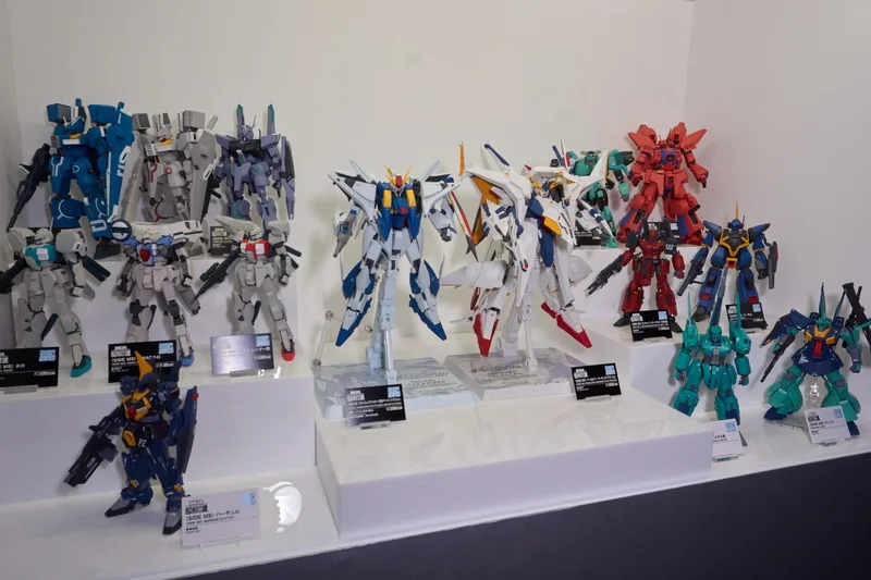 「ROBOT魂（Ka signature）」では、「バーザム改」「メタス改」「ディジェ」そして「フルアーマーガンダムMk-II」を参考出品。