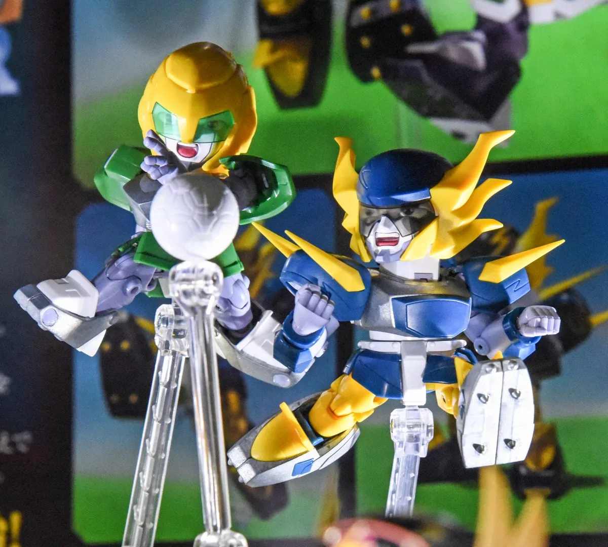 超合金 アイアンリーガー マッハウインディ＆ゴールドフット（開発中試作） 2020年2月発売予定
©サンライズ