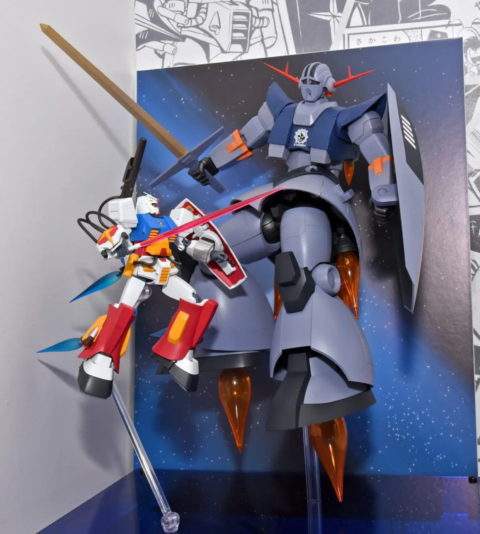 ROBOT魂 ＜SIDE MS＞ PF-78-1 パーフェクトガンダム ver. A.N.I.M.E.／参考展示
ROBOT魂 ＜SIDE MS＞ MSN-02 パーフェクトジオング ver. A.N.I.M.E.／参考展示
©創通・サンライズ