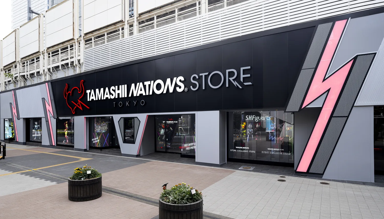 「TAMASHII NATIONS STORE TOKYO」全景
