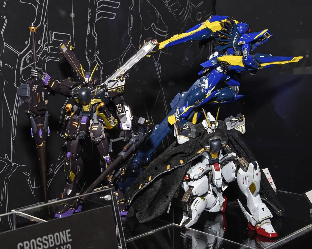 METAL BUILD クロスボーン・ガンダムX1/クロスボーン・ガンダムX2/ガンダムF91 ハリソン・マディン機（受注終了）
©創通・サンライズ