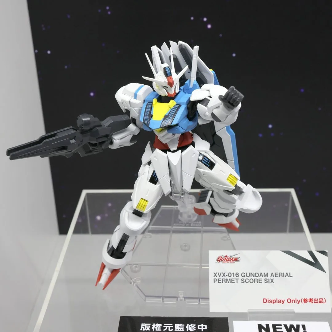 GUNDAM UNIVERSE XVX-016 GUNDAM AERIAL PERMET SCORE SIX　参考出品