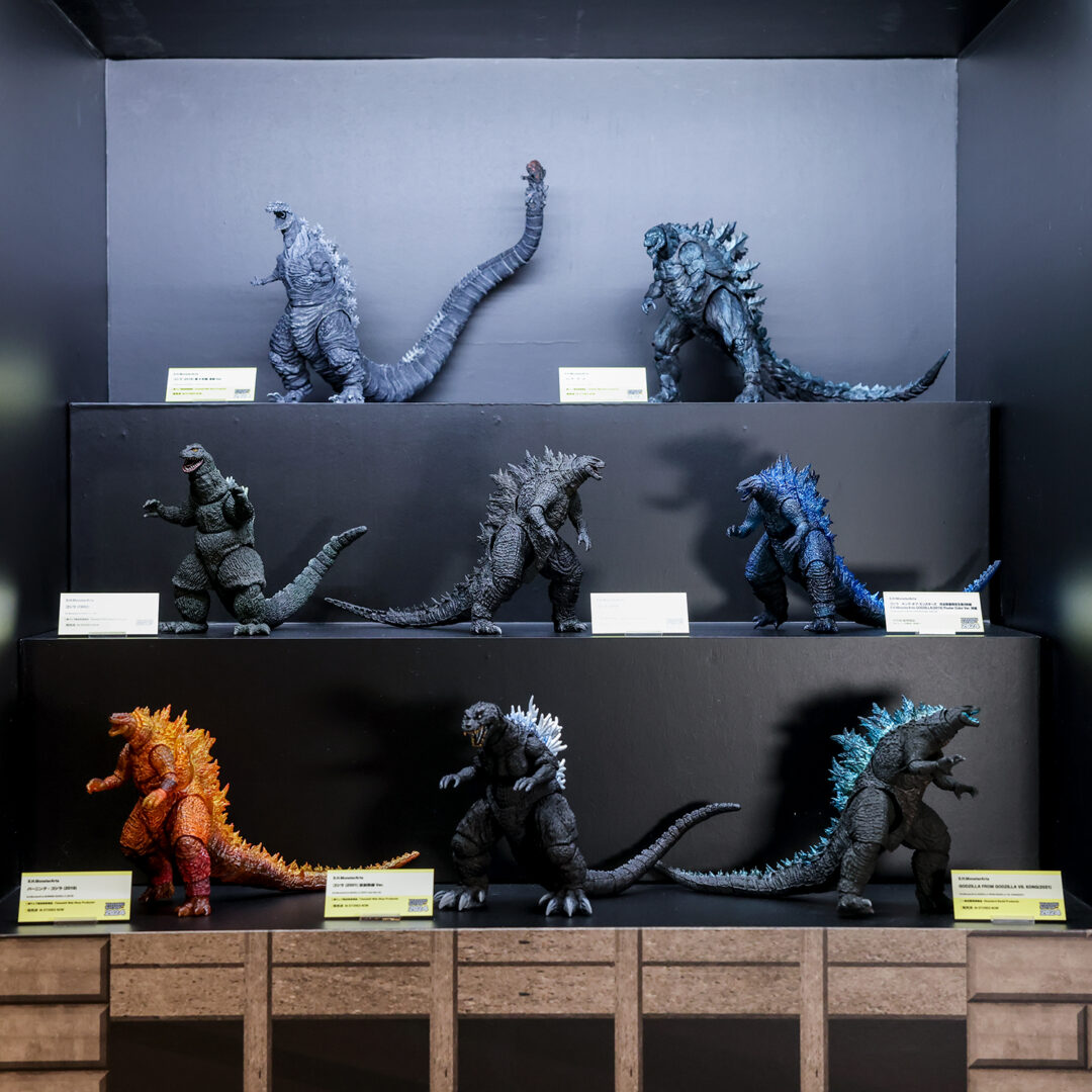 S.H.MonsterArts『ゴジラ』シリーズ 一挙展示