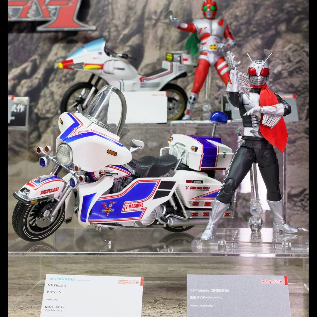 S.H.Figuarts（真骨彫製法） 仮面ライダースーパー1　参考出品
S.H.Figuarts Vマシーン　魂ウェブ商店/受注終了
