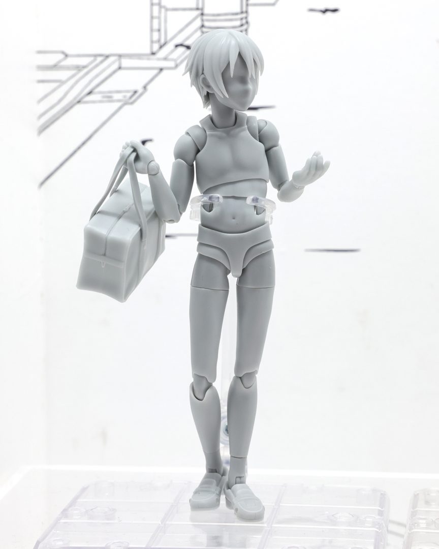 S.H.Figuarts ボディくん -スクールライフ- Edition DX SET (Gray Color Ver.)　2024年3月店頭発売予定