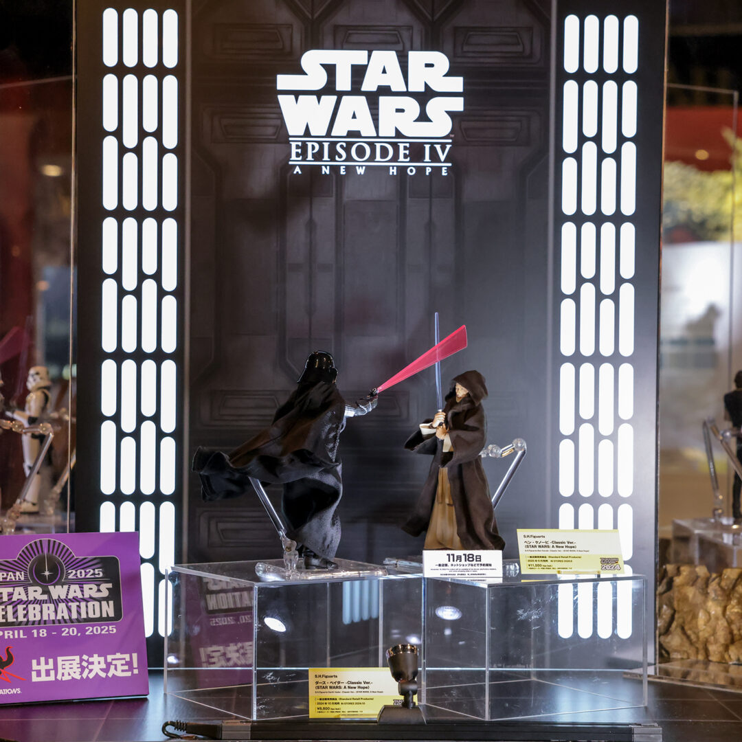 S.H.Figuarts ダース・ベイダー -Classic Ver.- (STAR WARS: A New Hope) 発売中
S.H.Figuarts ベン・ケノービ -Classic Ver.- (STAR WARS: A New Hope) 2025年6月店頭発売予定