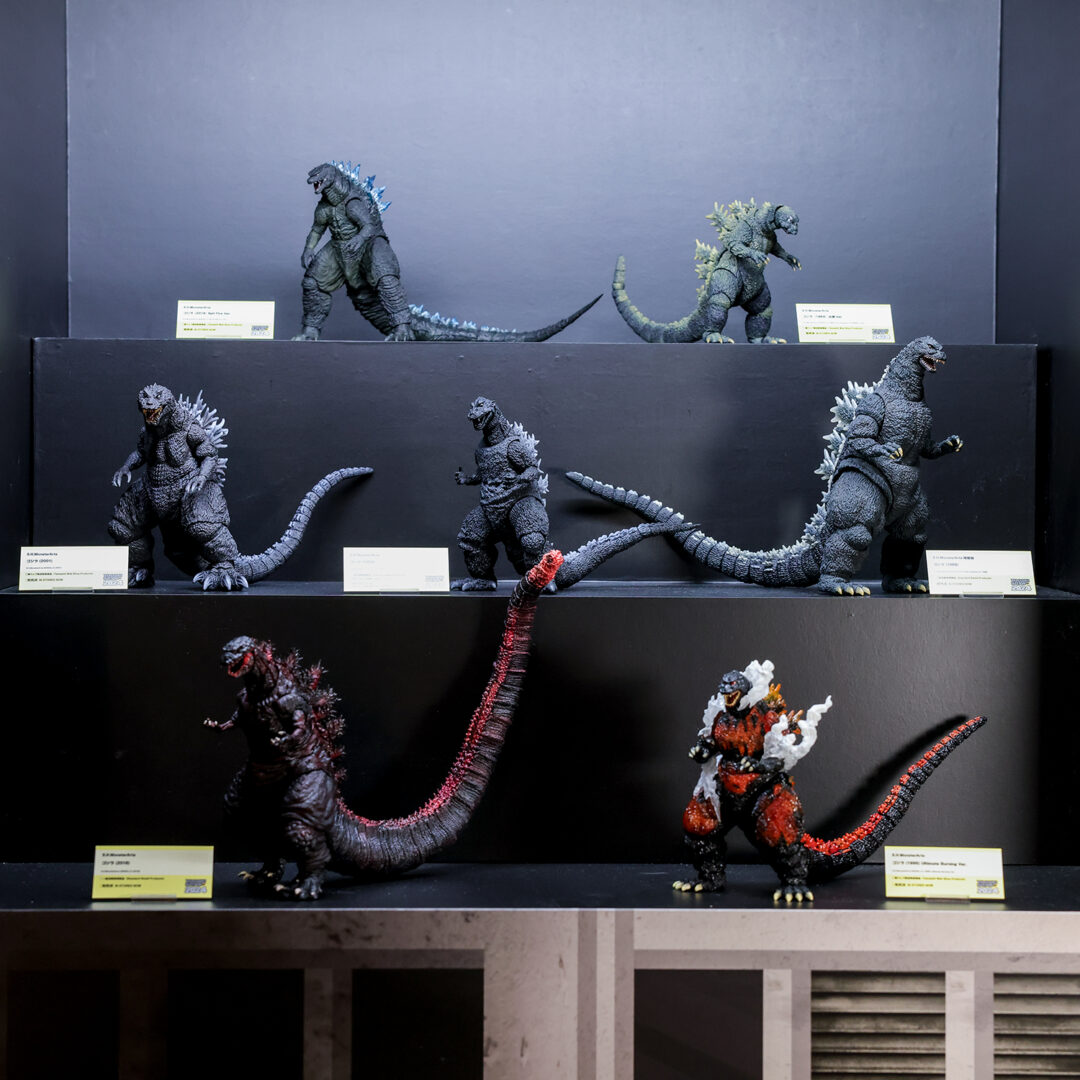 S.H.MonsterArts『ゴジラ』シリーズ 一挙展示
