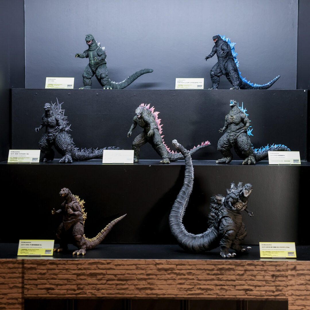 S.H.MonsterArts『ゴジラ』シリーズ 一挙展示