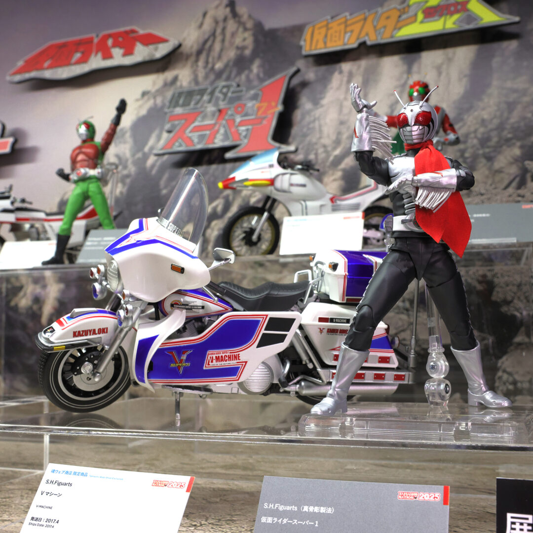 S.H.Figuarts（真骨彫製法） 仮面ライダースーパー1　参考出品
S.H.Figuarts Vマシーン　魂ウェブ商店/受注終了