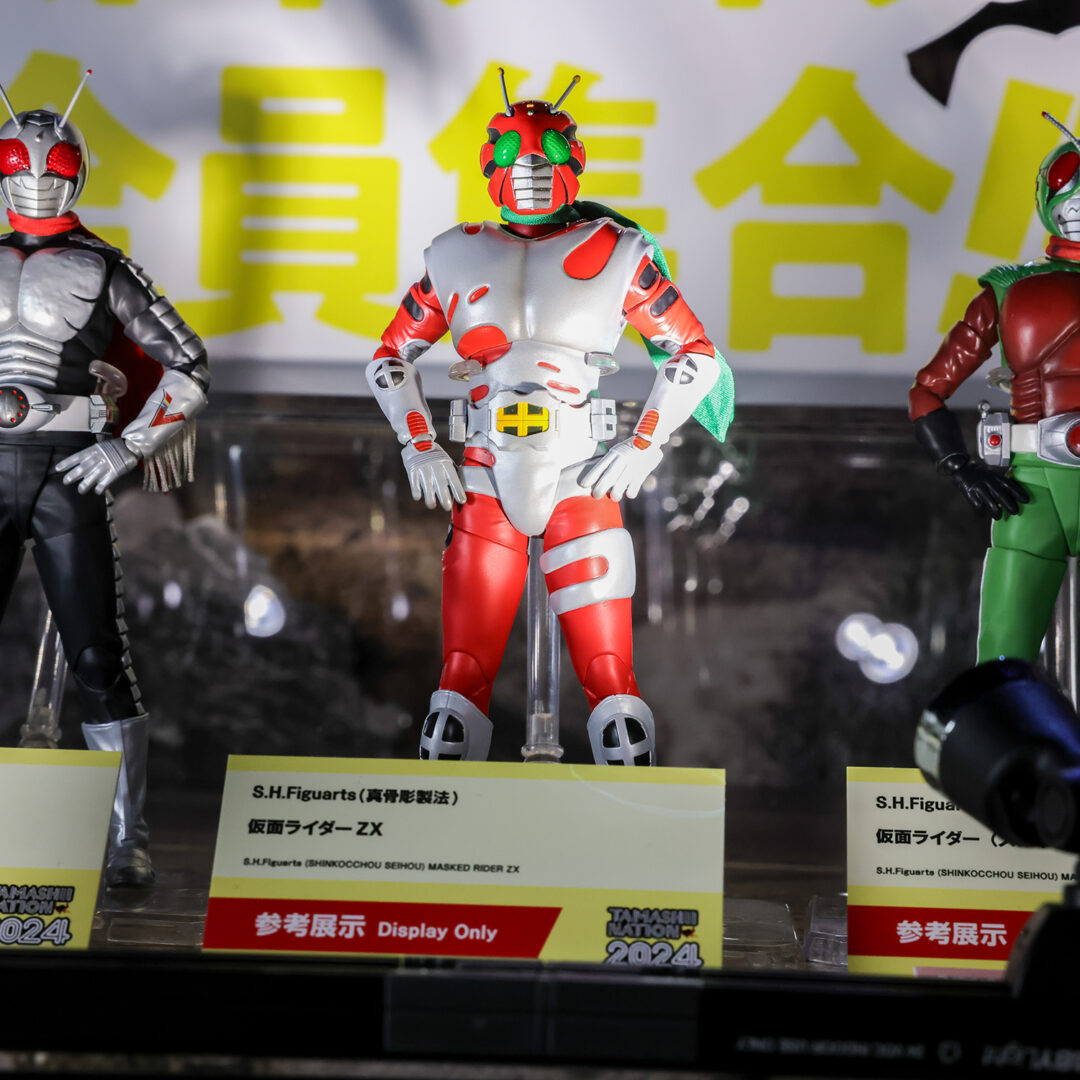 S.H.Figuarts（真骨彫製法） 仮面ライダーZX　参考展示