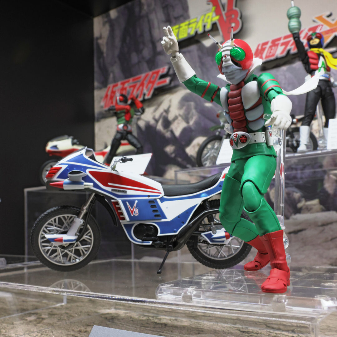 S.H.Figuarts（真骨彫製法） 仮面ライダーV3 栄光の昭和ライダーエディション　参考出品
S.H.Figuarts ハリケーン 栄光の昭和ライダーエディション　参考出品
